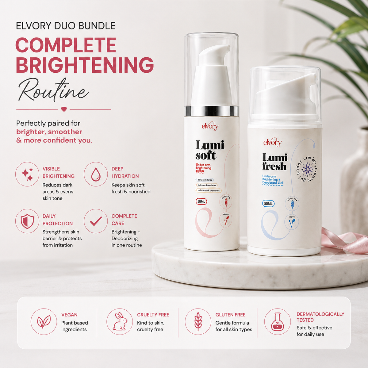 Elvory Duo Bundle — Complete Brightening Routine